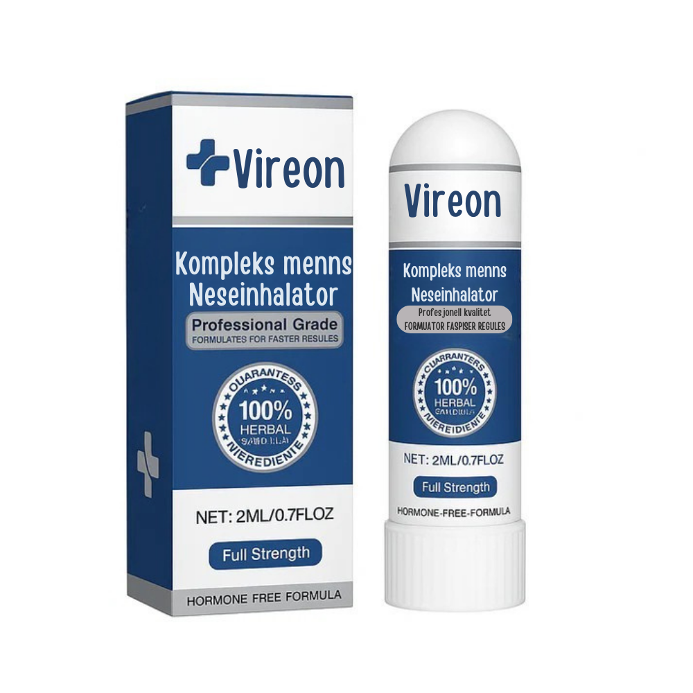 Vireon™ | Inhalator - Steinharde ereksjoner på 5 minutter – uten piller!